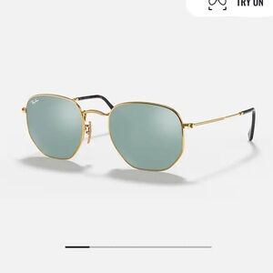 Ray-Ban Hexagonal Flat Lenses Sunglasses